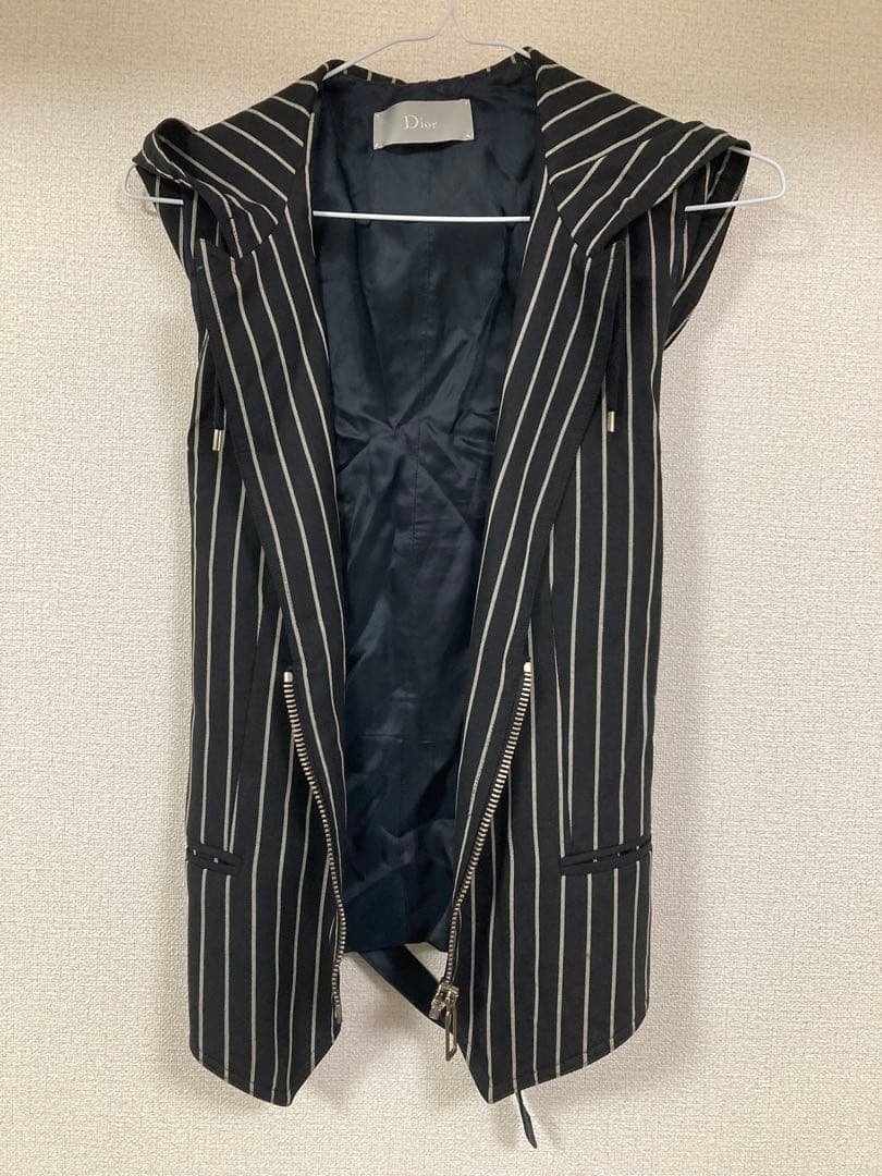 ディオールオム ジレ／DIOR HOMME フード ベスト ジャケット 44
