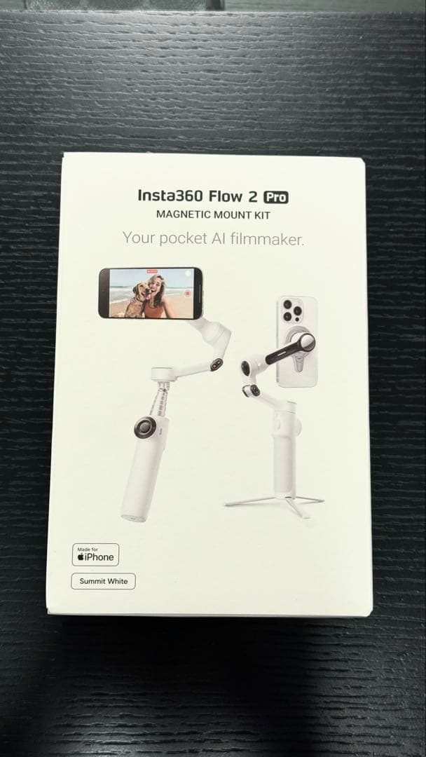 【未使用】Insta360 Flow2 pro マグネティックマウントキット