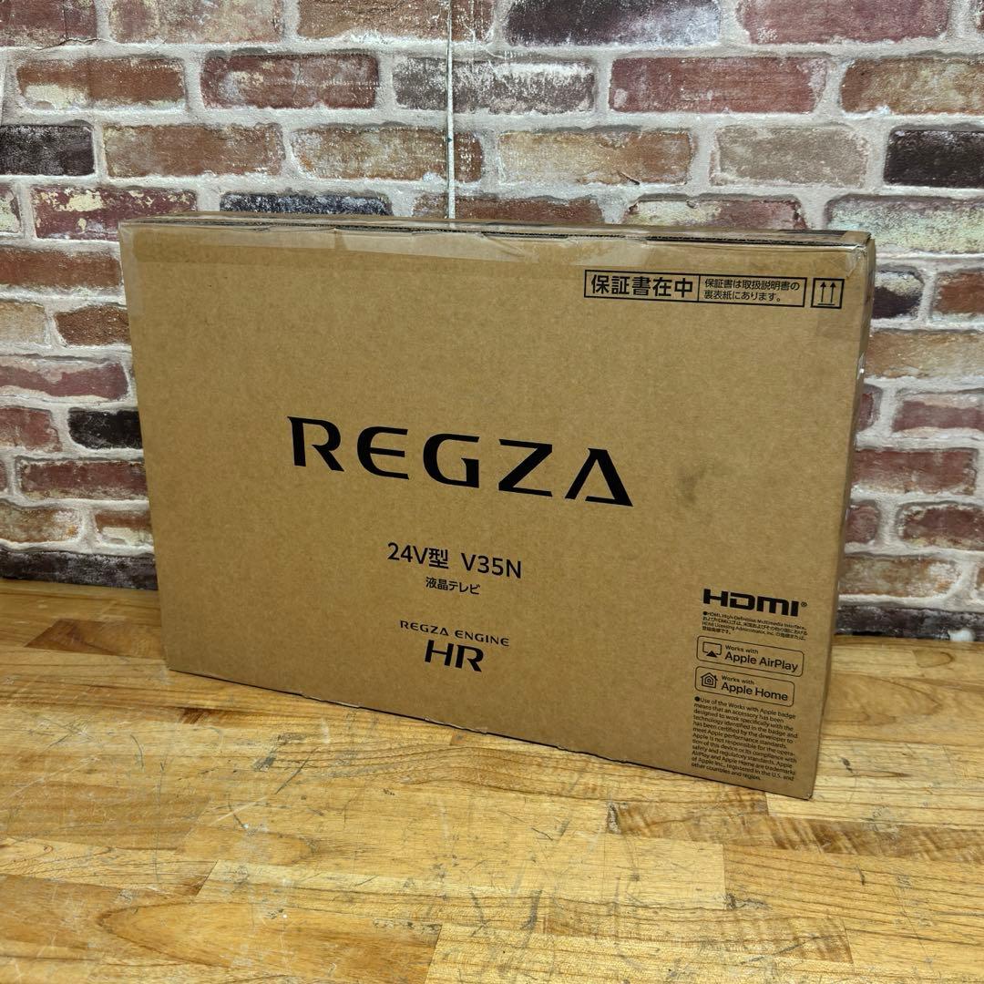 新品！ 東芝 24V型 液晶テレビ 24V35N REGZA 動画配信アプリ搭載