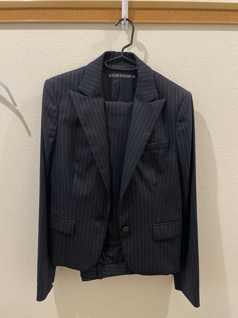 Ralph Lauren ネイビー ストライプ ジャケット サイズ11