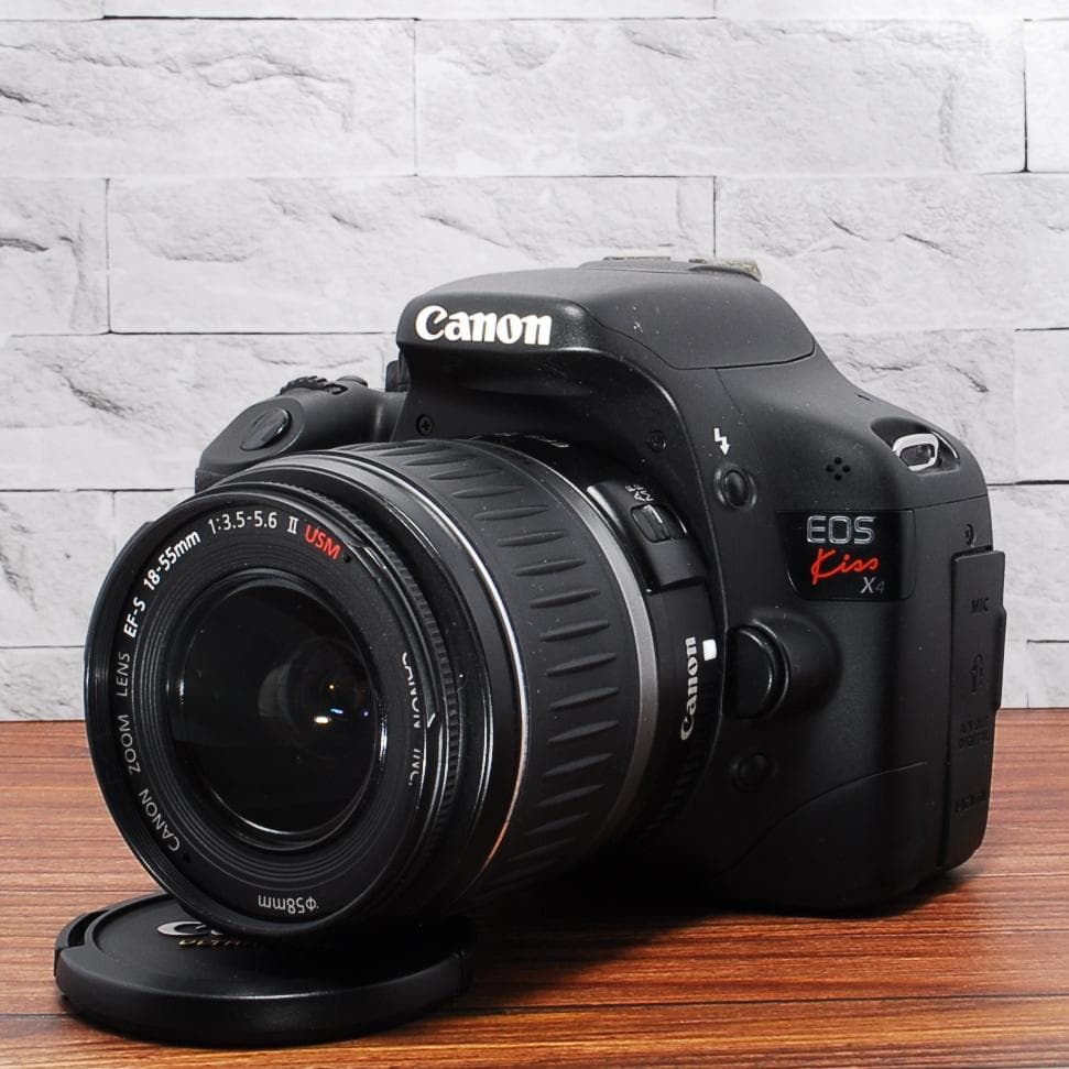 ✨届いてすぐ使える スマホ転送可✨Canon EOS Kiss 4 レンズセット