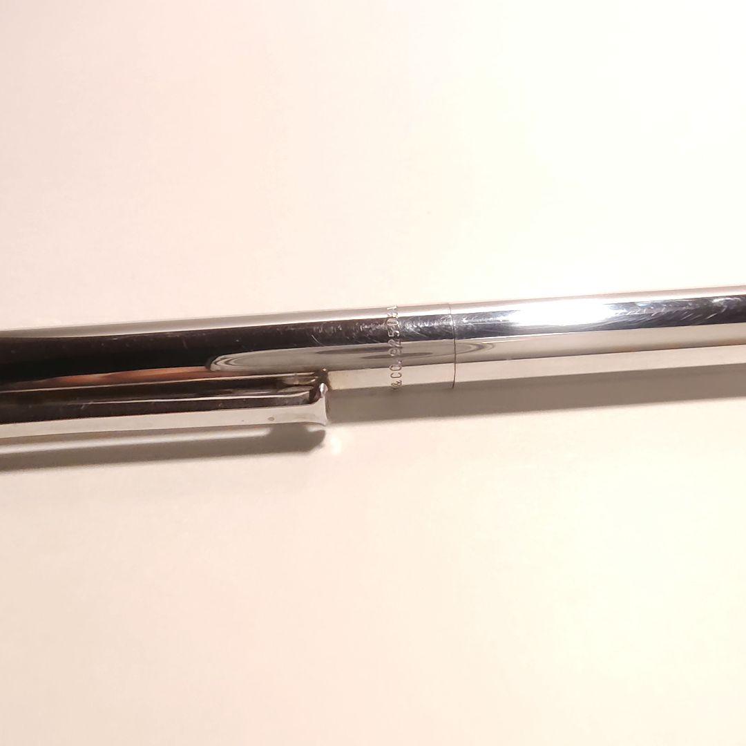 【美品】ティファニー シルバー925 Tクリップ ボールペン 替芯付 セット販売