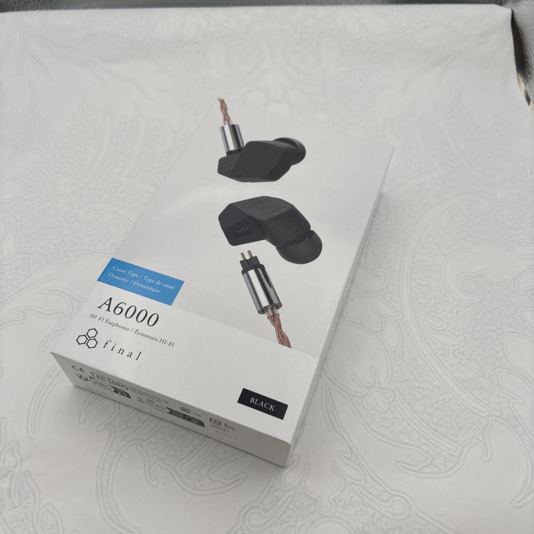 新品 final A6000 有線 ダイナミック型イヤホン 楽器 オーディオ