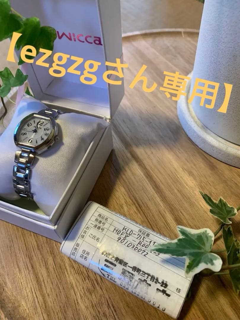 Wicca KL0-715-11 ソーラー時計