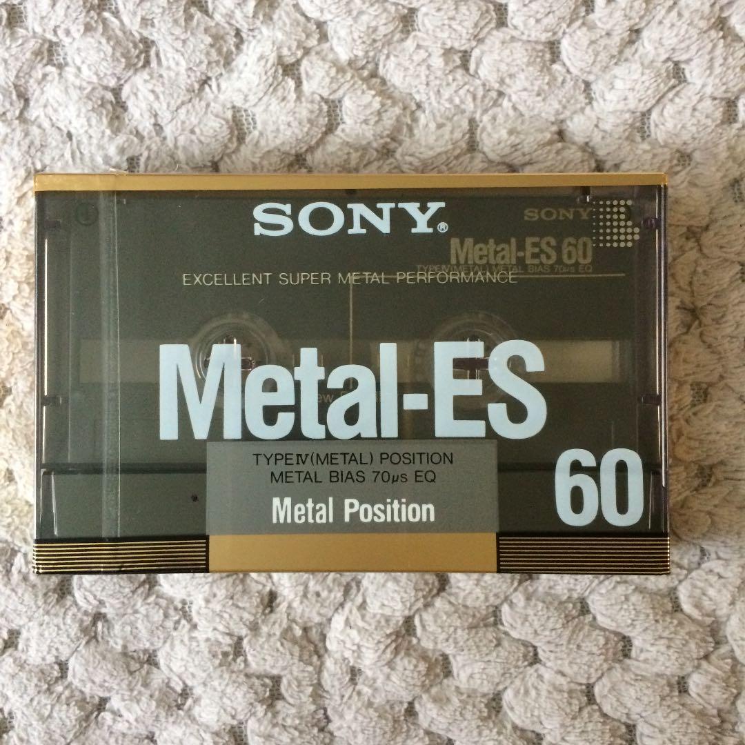 【日本製メタル】SONY l-ES60A カセットテープ 【未開封】