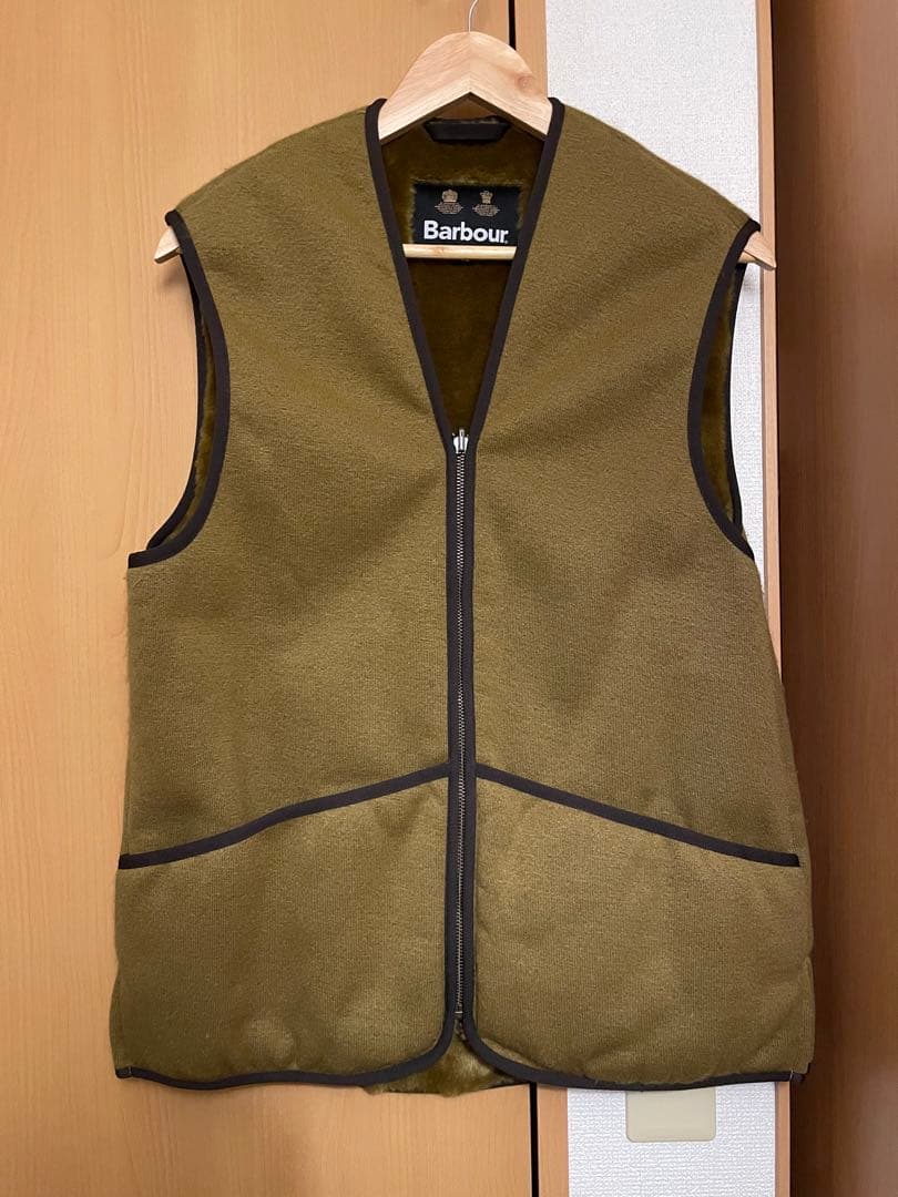 Barbour フリースベスト 40