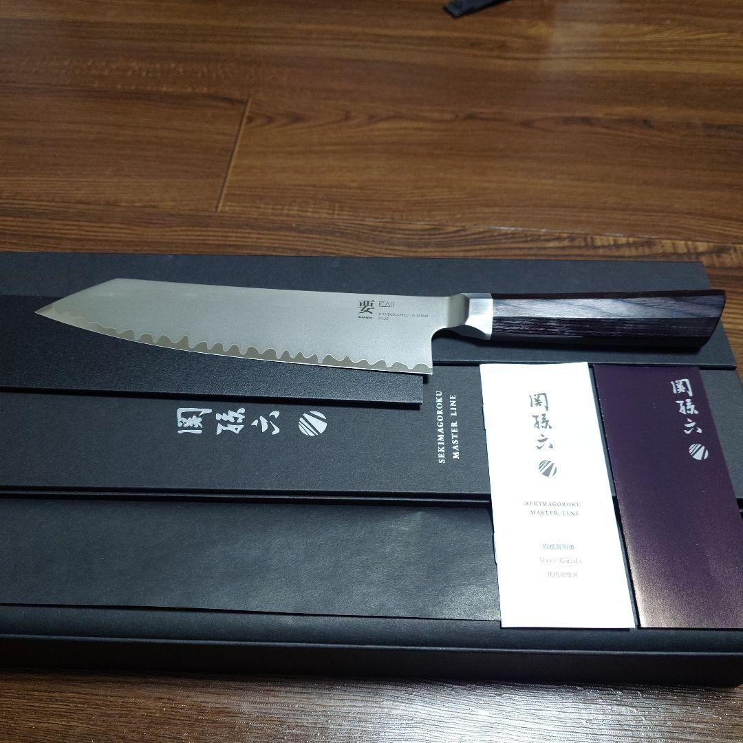 関孫六 要 切付 6寸半 19.5cm AE5502