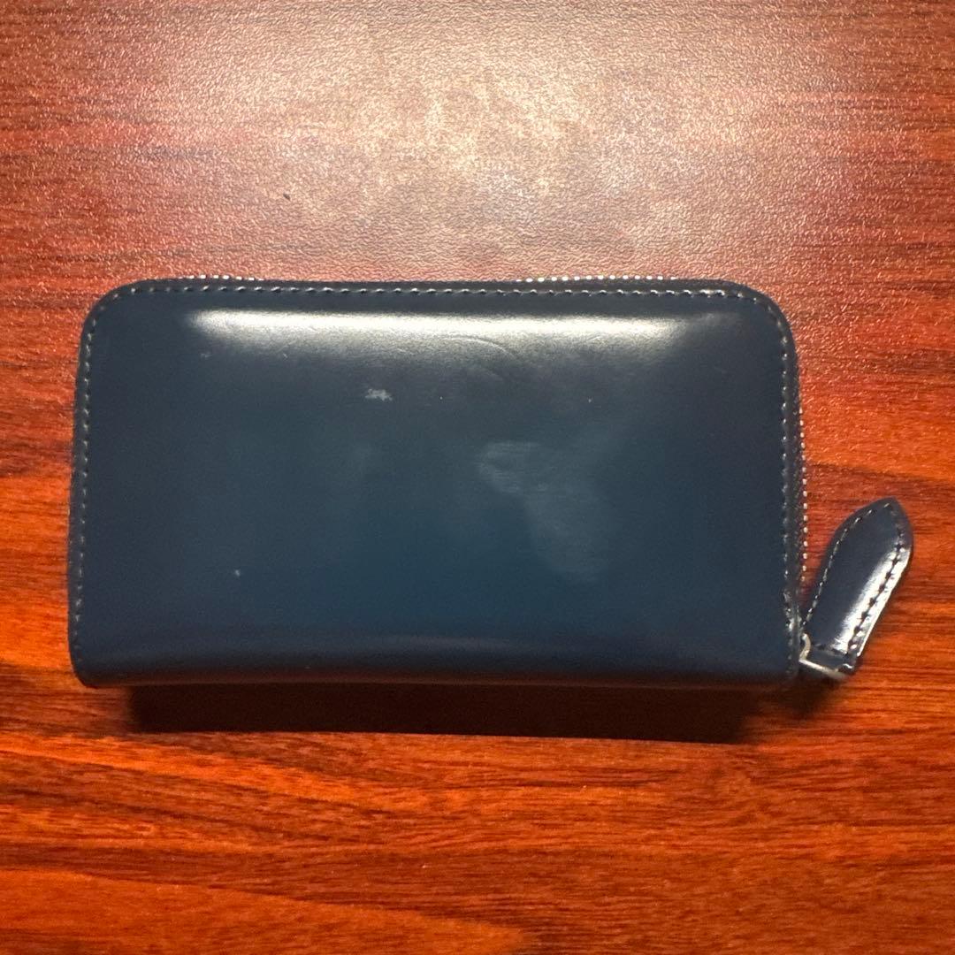 伊勢丹限定ウォームスクラフツ-マニュファクチャー コードバン ジップミドルケース