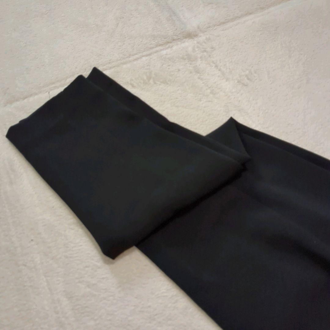 美品 プラステ パンツスーツ セットアップ ノーカラー 洗える ブラック 36