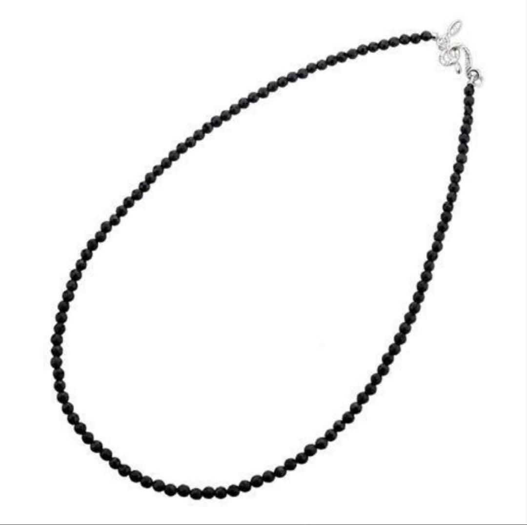 JUSTINDAVIS オニキスネックレス　50cm