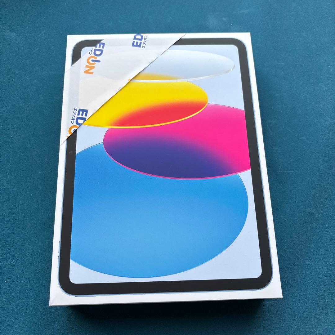 【新品未開封】iPad（A16）Wi-Fi 128g ブルー　保証1年有り