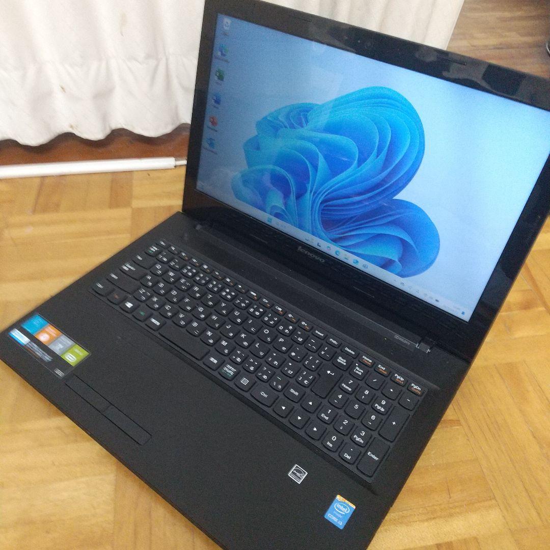 【まだ値下げ】ブラックノートPC Win11 500G SSD Office