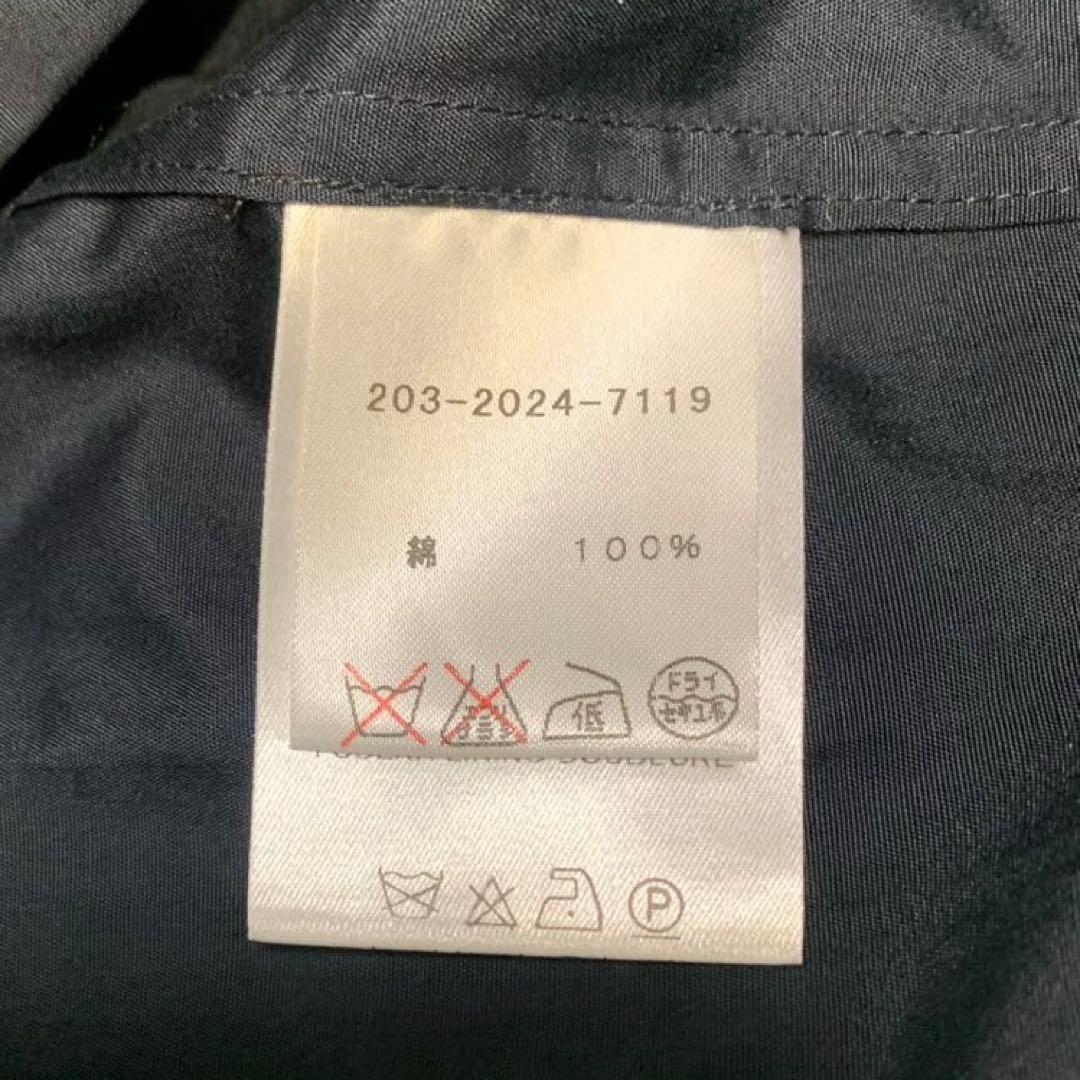 GUCCI グッチ　レディース　シャツ　黒　ブラック　サイズM 38