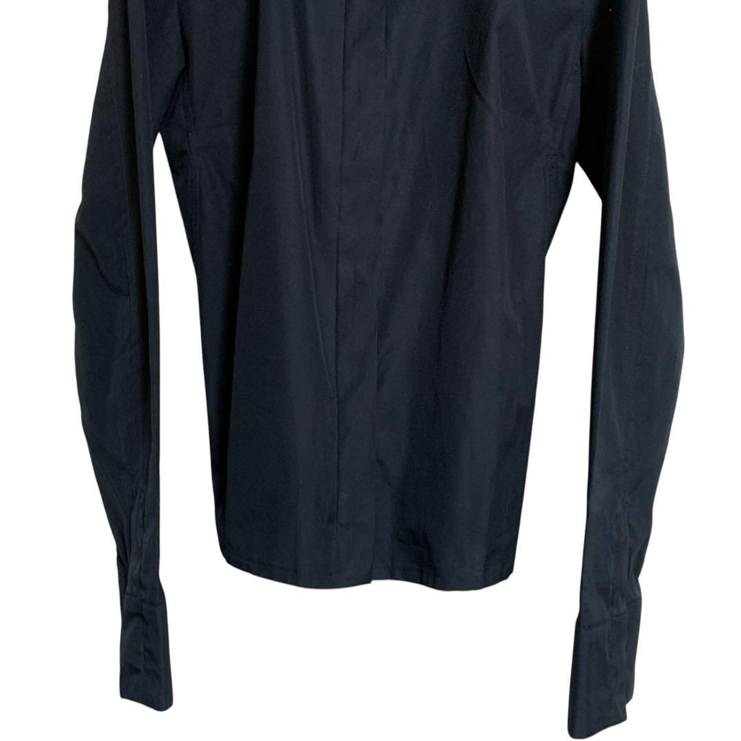 GUCCI グッチ　レディース　シャツ　黒　ブラック　サイズM 38