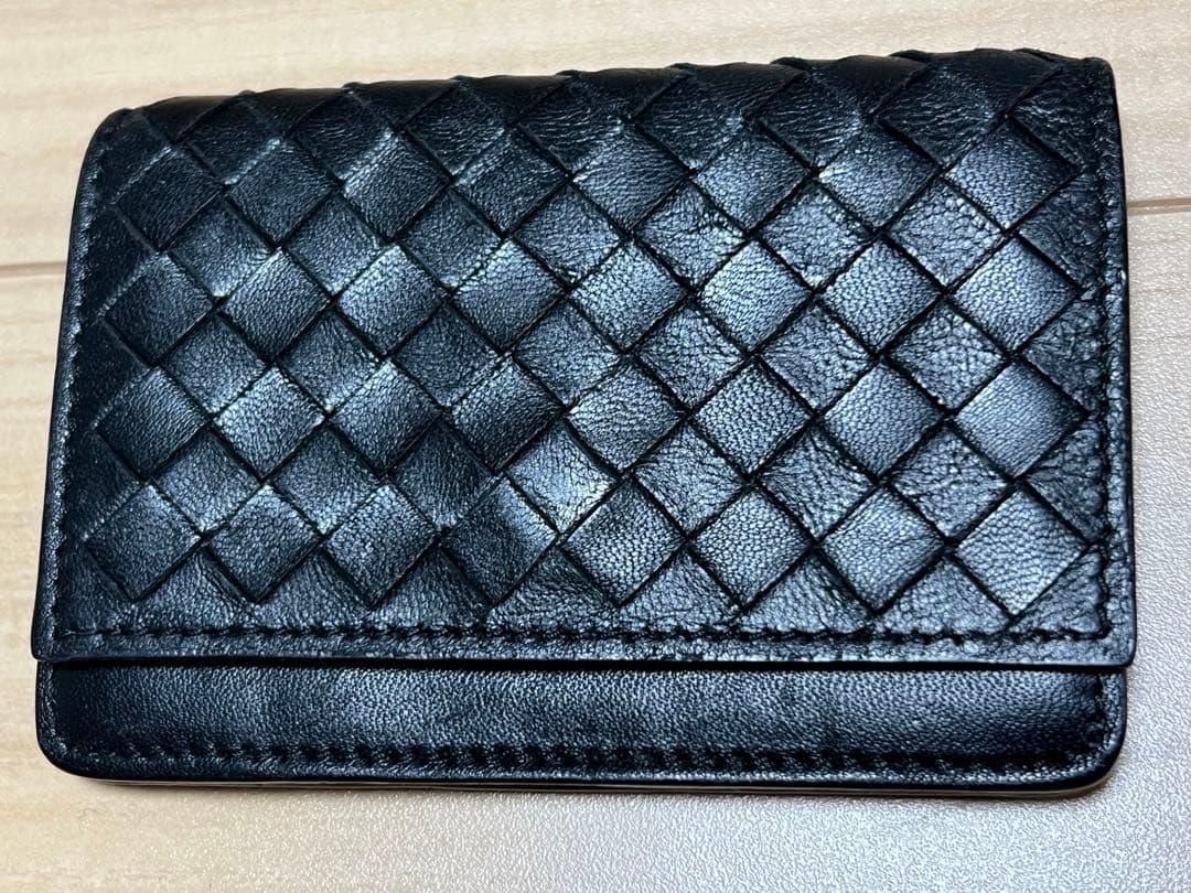【さとぽんさん専用】　BOTTEGA VENETA ボッテガヴェネタ 名刺入れ黒