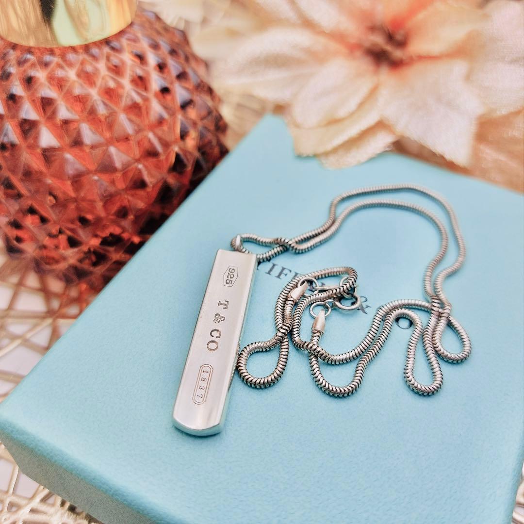 【新品仕上げ】 Tiffany ティファニーナローバーネックレス