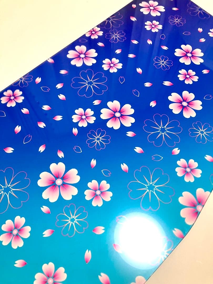 ✨三菱フソウ✨スーパーグレート✨安全窓✨両面桜柄✨スケルトン✨