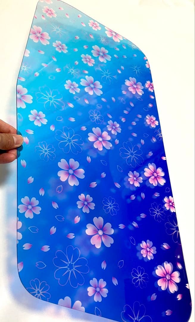 ✨三菱フソウ✨スーパーグレート✨安全窓✨両面桜柄✨スケルトン✨