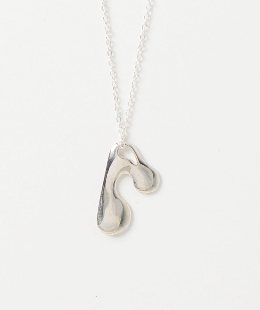 【Jieda】　925 SILVER J NECKLACE