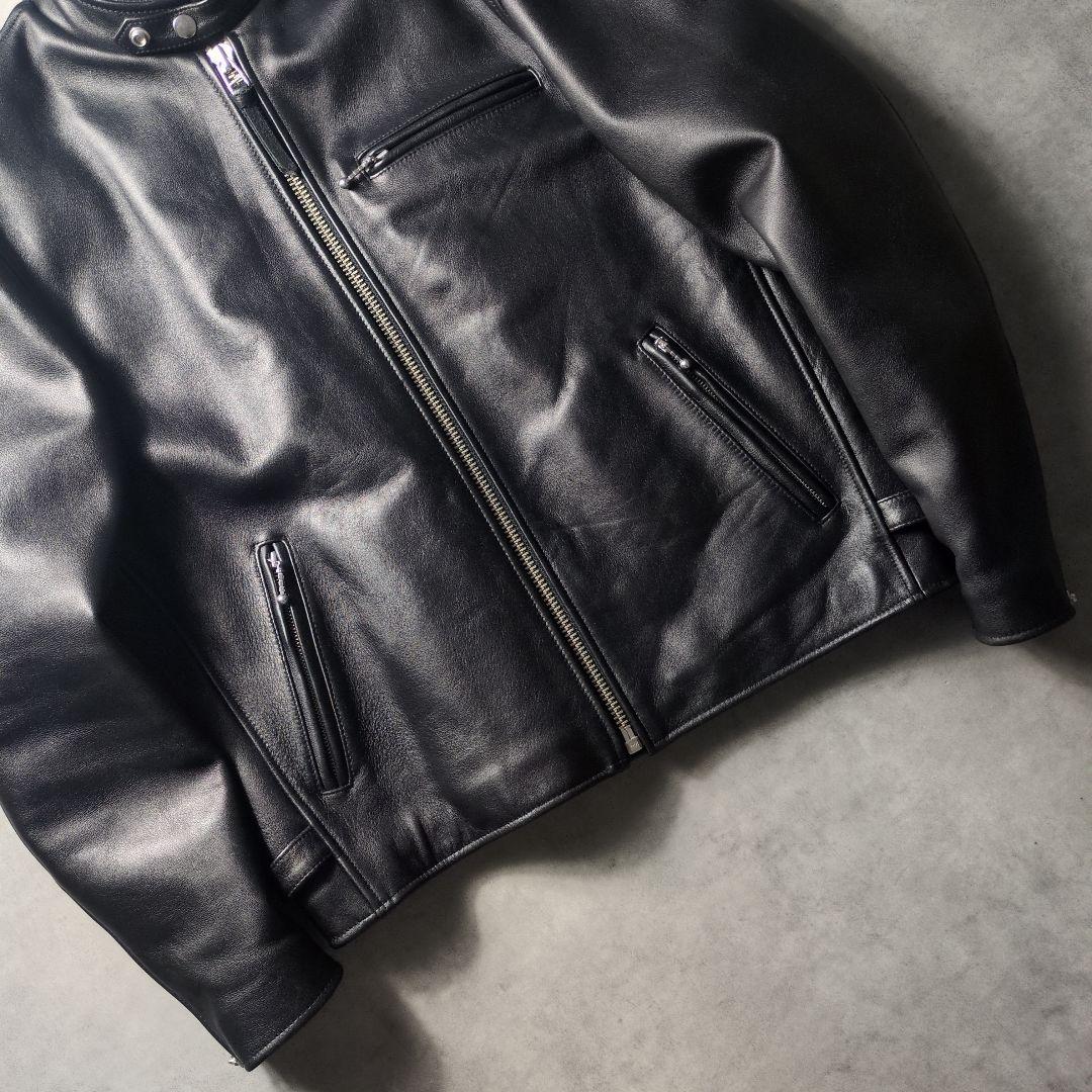 USA製 カウレザー Wind Armor シングルライダースジャケット XL