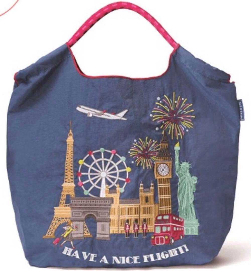 JALコラボ ボールアンドチェーン　エコバッグ