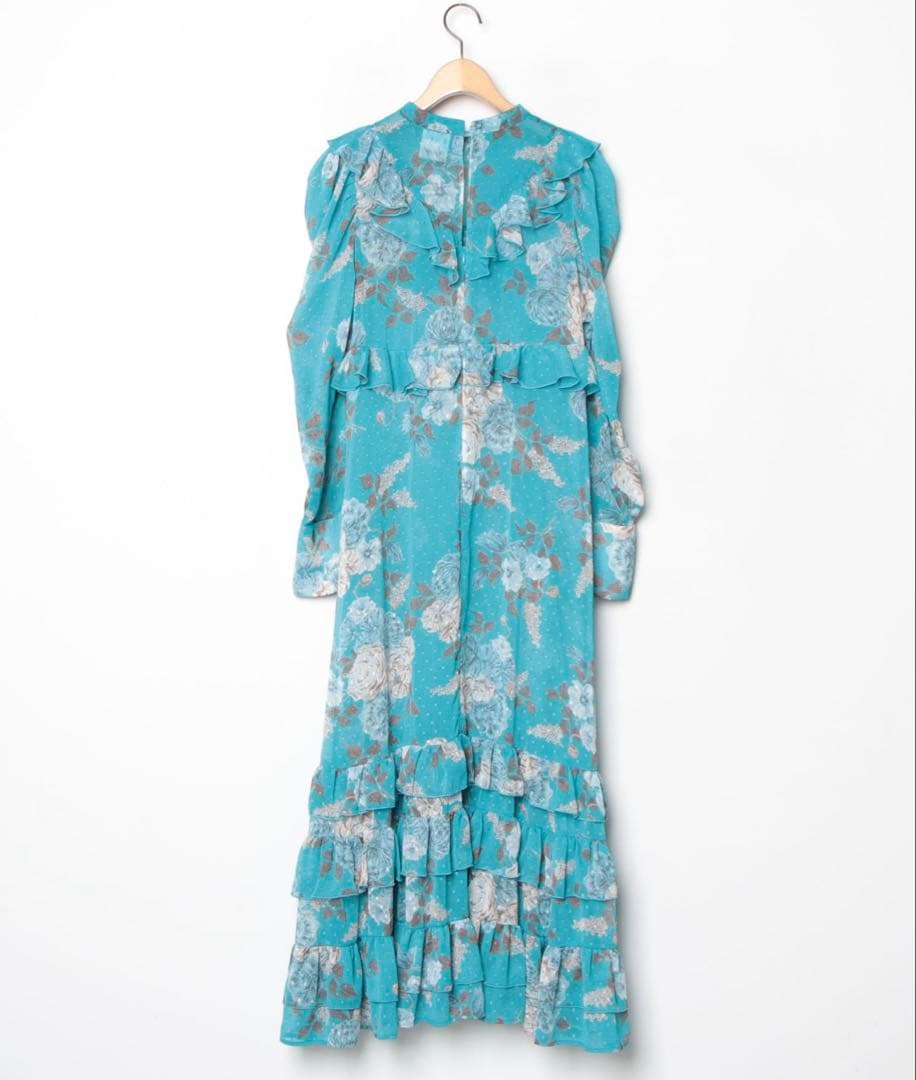 Lily Brown × KEITAMARUYAMA ロマンティック柄ワンピース