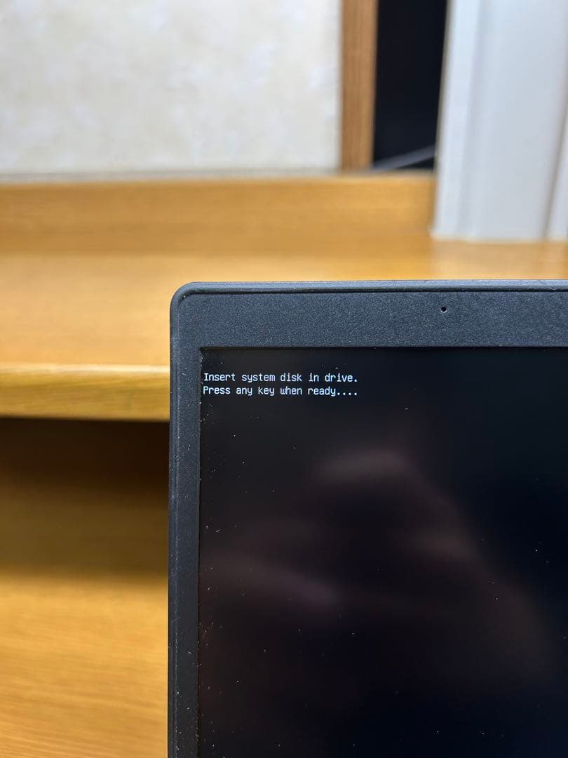 dynabook ジャンク ドライブに異常有り