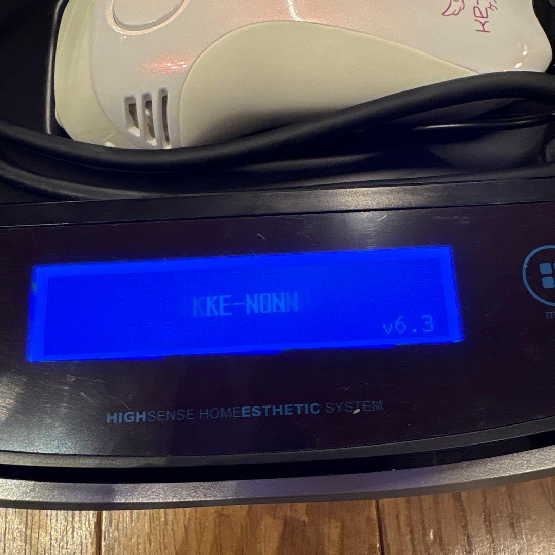 ケノン 脱毛器 6.3 カートリッジ3種付き