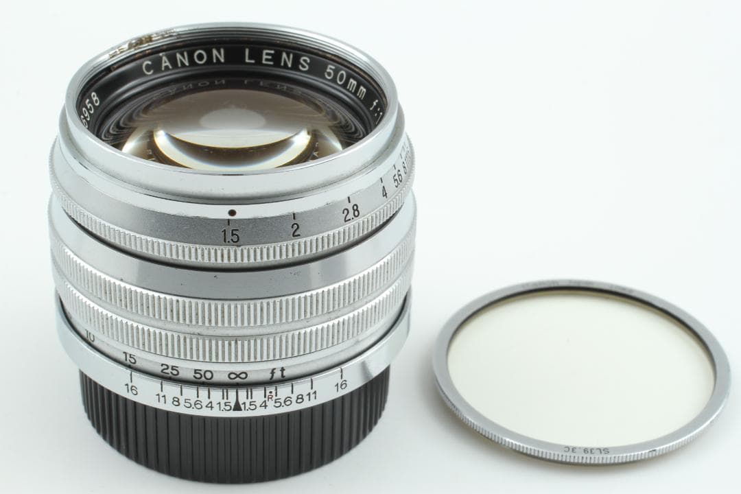 レンズ(単焦点) Canon 50mm f/1.5 LTM L39 Leica Mount