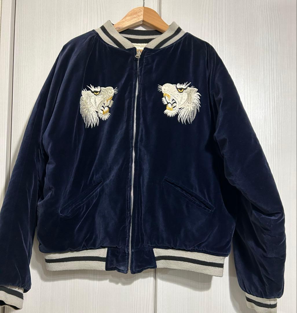 スカジャン、刺繍、ジャケット